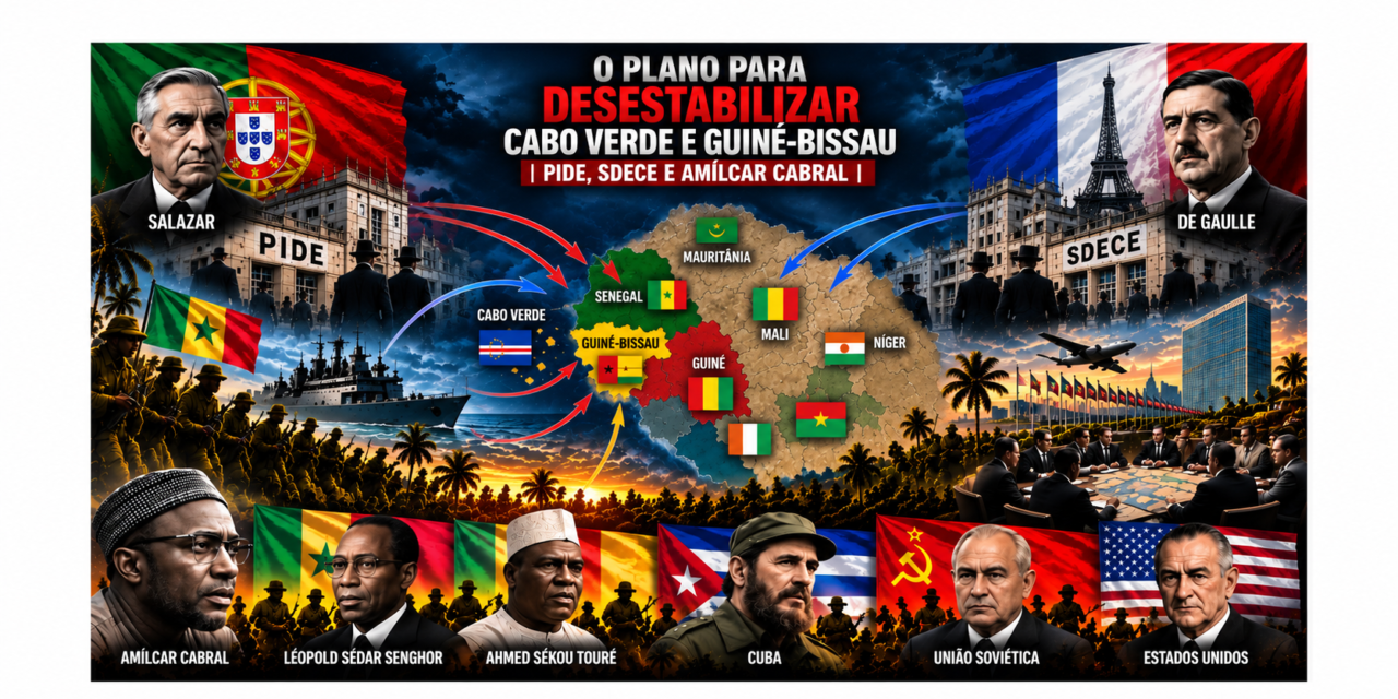 O PLANO PARA DESESTABILIZAR CABO VERDE E GUINÉ-BISSAU | PIDE, SDECE E AMÍLCAR CABRAL