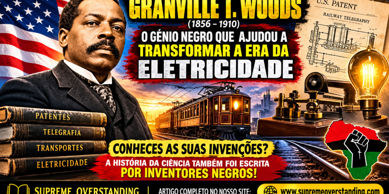 Granville T. Woods (1856–1910) — O Génio Negro que Ajudou a Transformar a Era da Eletricidade