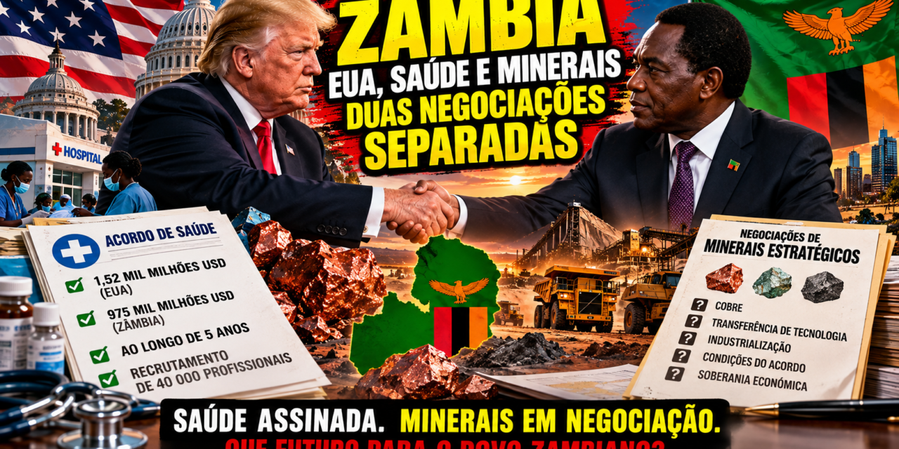 ZÂMBIA: EUA, MINERAIS E A DISPUTA PELA SOBERANIA AFRICANA.